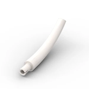 Lego 4x Zahn Horn Stoßzahn Schwanz dinosaur tail 40378 weiß white - Picture 1 of 1