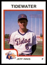 1987 ProCards Jeff Innis Tidewater Tides #2479