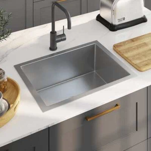 Fregadero de Cocina Lavabo de Cocina Hecho a Mano Acero Inoxidable vidaXL - Imagen 1 de 252
