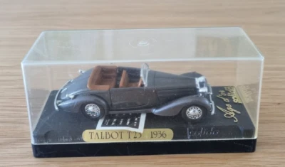 Vintage SOLIDO AGE D'OR 1:43 AUTO TALBOT T25 1936 GREY  in Box France - Image 1 of 4