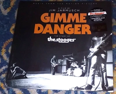 GIMME DANGER: THE STORY OF THE STOOGES 2021 RHINO LP Ltd Edition Clear Vinyl - Image 1 of 2
