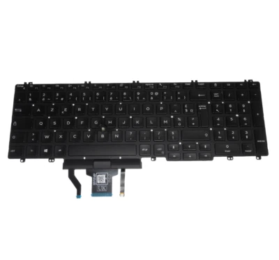 OEM Dell Precision 7530/7730 Backlit Laptop Keyboard French-Canadian P/N: VTXVN - Image 1 of 4