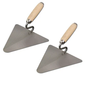 2x Berliner Maurerkelle 220x215 DEWEPRO Set Trapezkelle Dreieckskelle Putzkelle - Bild 1 von 3