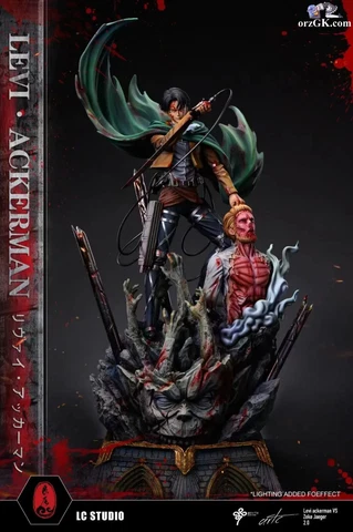 LEVI  ACKERMAN | ATTACK ON TITAN | 1/6 | ACTION FIGURE | FAN ART | 3D PRINTING Cover