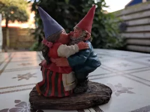 Rien Poortvliet Classic David the Gnome Statue Will and Ann Age from 0 - 400 - Picture 1 of 3