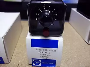 ICS Inc. OP433N10 1-10 sec Interval Delay 120 VAC New Old Stock - Picture 1 of 1