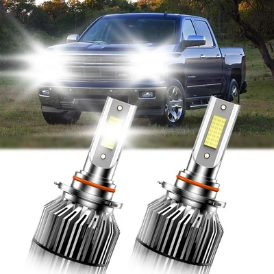 Kit de faros LED bombillas haz bajo para Chevrolet Silverado 3500 Classic 2007-2007 Foto 1 de 4