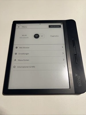 Tolino Vision 5 eBook Reader Schwarz 6gb Internner Speicher Wie Neu - Bild 1 von 4