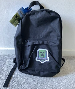Minecraft Movie Backpack Creeper Design Kids Minecraft Bag Official New w/ Tags - Picture 1 of 7