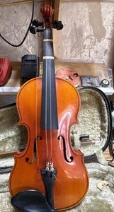 Nagoya Suzuki Violine Nr. 9044 1/4 Größe mit Koffer, guter Zustand, Serie 51144 - Bild 1 von 18