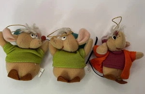 De colección 1987 Disney McDonald’s Cenicienta Ratones Gus Y Jaq Adorno Árbol de Navidad - Imagen 1 de 5