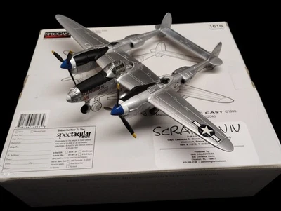 SPECCAST #41012 Diecast P-38J-10 Lightning CHATARRA IV en caja: muy bonito Foto 1 de 4