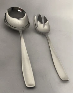 * WMF - LINE - CROMARGAN - 2 PC SERVING SET - STAINLESS  FLATWARE  SILVERWARE * - Picture 1 of 8