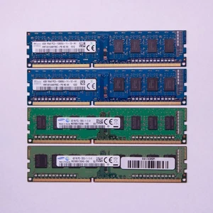 4GB DDR3 RAM Desktop Arbeitsspeicher PC3 PC3L 12800U 1600 MHz - Bild 1 von 2