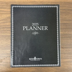 Calendario Boys Town Negro Planificador Mensual 2025 12 Meses 10.5" x 8.25" - Imagen 1 de 5