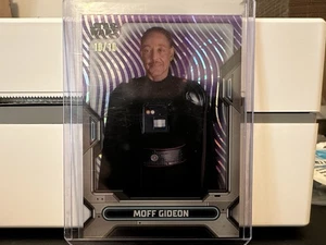 Moff Gideon 2023 Topps Star Wars High Tek Purple Wave Parallel /10 OMEGA #25 - Picture 1 of 2