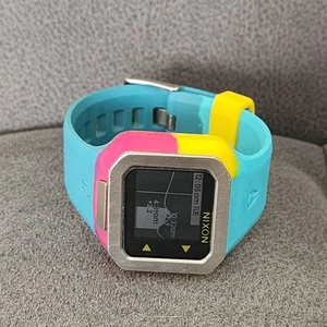 Nixon The Super Tide Watch Multicolor Surf Computer Wave Transmitter - Picture 1 of 5