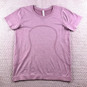 Lululemon Swiftly Tech Women's Short Sleeve Crew Neck Tee Pink Size 6 Vented - Picture 1 of 8