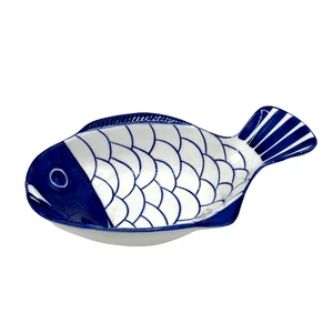 Dansk Fish Shaped Serving Bowl Chowder Arabesque 9.5” - Picture 1 of 7
