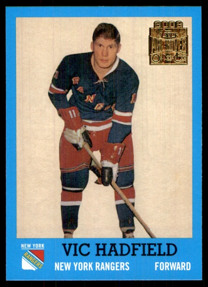2001-02 Topps / O-Pee-Chee Archives Vic Hadfield #41 - Image 1 of 2