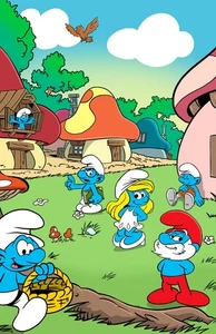 Smurfs Print 11x17 - Picture 1 of 1