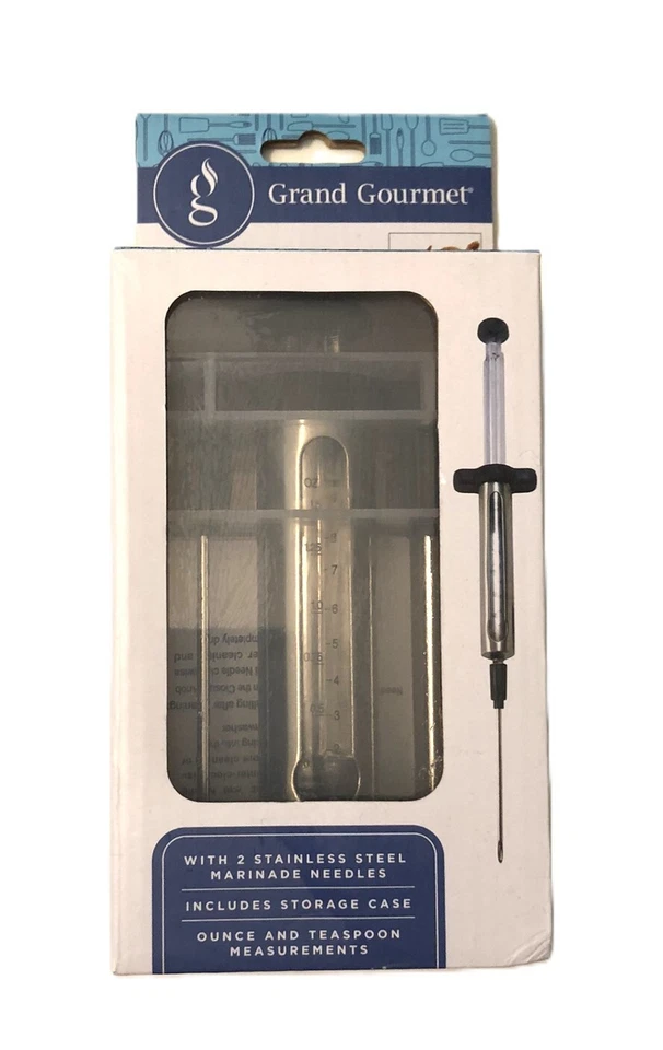 Grand Gourmet Stainless Steel Flavor Injector With