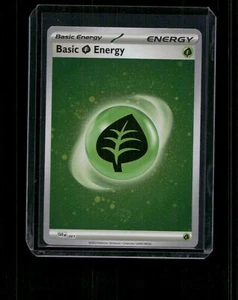 SV01: Scarlet & Violet Base Set #001 Basic Grass Energy (Cosmos Holo) - Picture 1 of 2