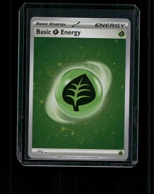 SV01: Scarlet & Violet Base Set #001 Basic Grass Energy (Cosmos Holo) - Image 1 of 2