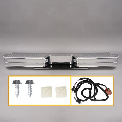 Diamondstep Universal Rear Step Bumper Assembly For Ford F-150/Chevy GMC C/K - Image 1 of 4