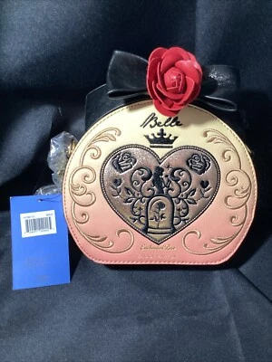 Danielle Nicole Disney Beauty and the Beast Belle Perfume Crossbody Rose Purse - Image 1 of 2