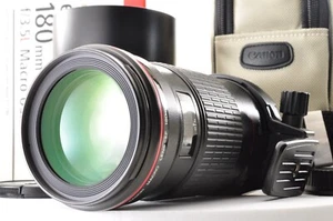 Teleobjetivo Canon EF 180mm F/3.5 L MACRO USM con caja, capucha *casi como nu... - Imagen 1 de 19