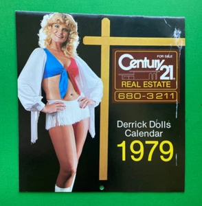 HOUSTON OILERS CHEERLEADERS-DERRICK PUPPEN 1979 JAHRHUNDERT 21 VINTAGE KALENDER - Bild 1 von 5