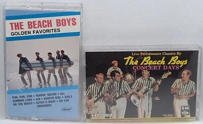 The Beach Boys Golden Favorites/Concert Days Cassette 1985/1988 - Image 1 of 4