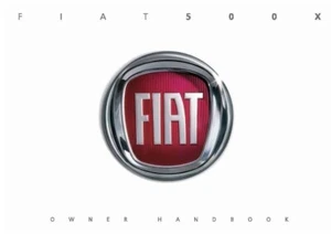 FIAT 500X OWNERS HANDBOOK MANUAL - ALL YEARS - New Print - FREE POSTAGE - Picture 1 of 3