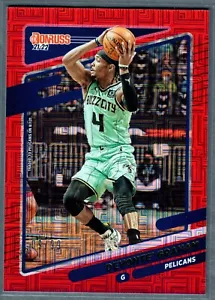 Donruss Devonte Graham Choice 2021-22 rojo #/99 Pelicans SP - Imagen 1 de 2
