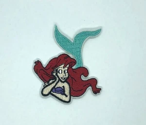 Parche de hierro bordado de hierro bordado de la película de Ariel personaje de dibujos animados de The Little Mermaid - Imagen 1 de 1