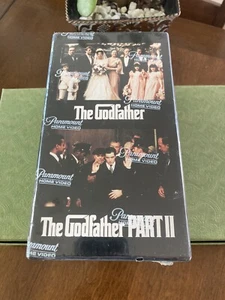 The Godfather: Parts 1 & 2 (VHS, 4 Tape Set, 1997) Vintage RARE OOP New Sealed - Picture 1 of 9