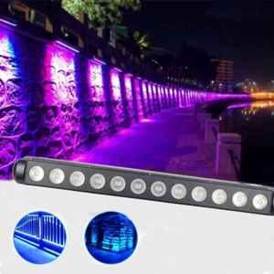 Mando a distancia/dmx batería lavadora de pared 12*18W RGBWA UV LED luz de escenario cabezal móvil - Imagen 1 de 7