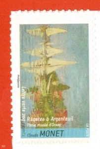 2013-ADHESIF-TIMBRE FRANCE NEUF**CLAUDE MONET-TABLEAU-SUPPORT BLANC-Yv.829a - Imagen 1 de 1