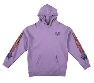 Spitfire Wheels Hoody Skate Like A Girl Evolution Plum - Picture 1 of 1