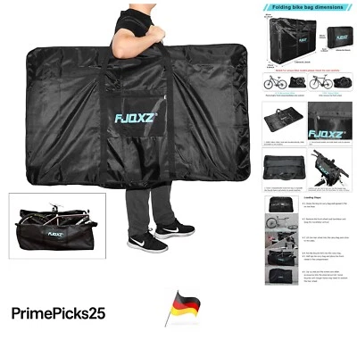 Fahrrad Transporttasche  Nylon 1680D für 20-26 Zoll Bike - Bild 1 von 4