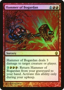 MTG FOIL  Hammer of Bogardan [Premium Deck Series: Fire and Lightning] L4 - Picture 1 of 1