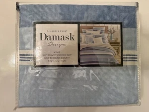 Charter Club Damask Designs Marimekko West Elm 100% Cotton King Duvet Cover CB2 - Picture 1 of 5