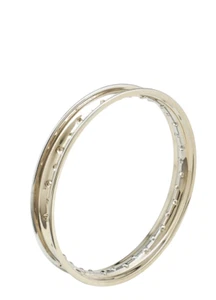 CERCHIO ACCIAIO CROMATO ITALCERCHIO 2,15 x 16 FORI 36 WHEEL RIM CHROME STEEL - Imagen 1 de 6