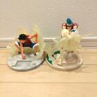 Lot de 2 figurines One Piece Luffy Franky Gear Second Cou de Vin Bandai Ichiban Kuji