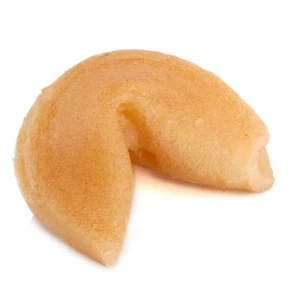 Galleta de fortuna utilería de comida falsa para exhibición - Imagen 1 de 1