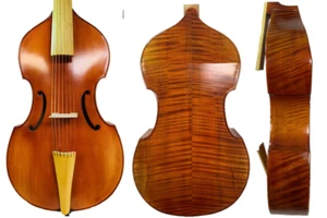 CANCIÓN estilo barroco profesional maestro 7 cuerdas 29 1/2" viola da gamba #14569 - Imagen 1 de 7