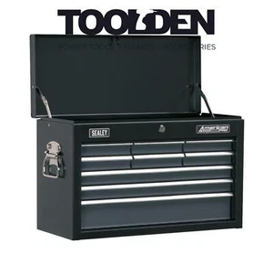 Sealey AP2509B Topchest 9 Drawer with Ball Bearing Slides - Black/Grey - Picture 1 of 1