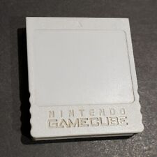 Nintendo Memory Card OEM 59 Blocks for GameCube - Japan - DOL-008 Gray - Used