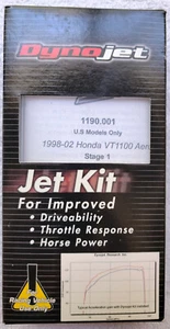DynoJet 1190.001 - Carb Jet Kit - '98-'02 Honda Aero Motorcycle - New - Picture 1 of 2